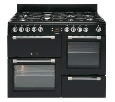 LEISURE Cookmaster CK100F232K Dual Fuel Range Cooker - Black LEISURE Cookmaster CK100F232K Dual Fuel Range Cooker - Black